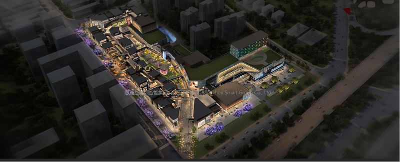 长沙凤凰商业街亮化设计和亮化工程终于完工01